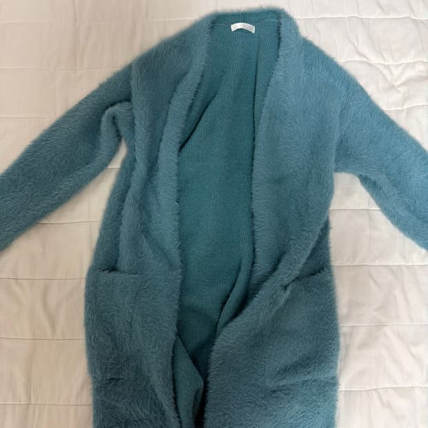 롱 앙고라가디건 롱스커트 일괄