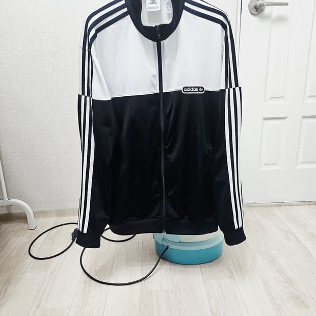 (105)XL ☆초희귀☆ 아디다스 스프릿 파이어버드 [흰검] 트랙탑져지