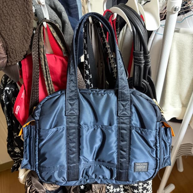 포터 탱커 더플백 스몰 블랙