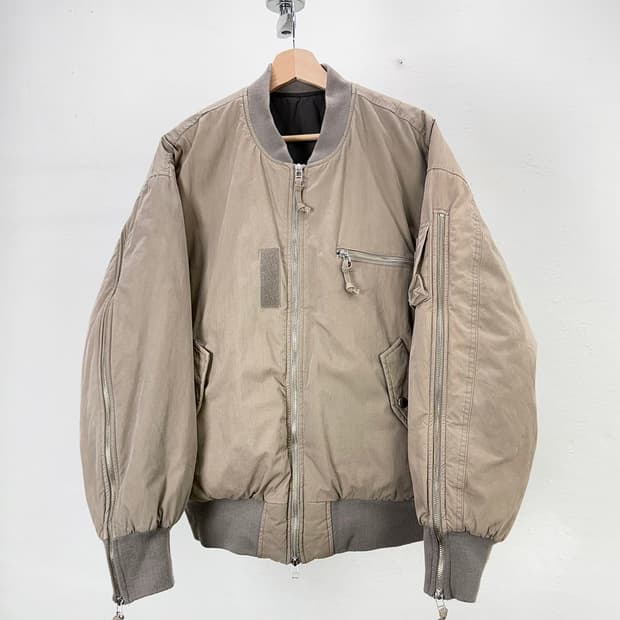 그레일즈 멀티지퍼 토프 봄버 자켓