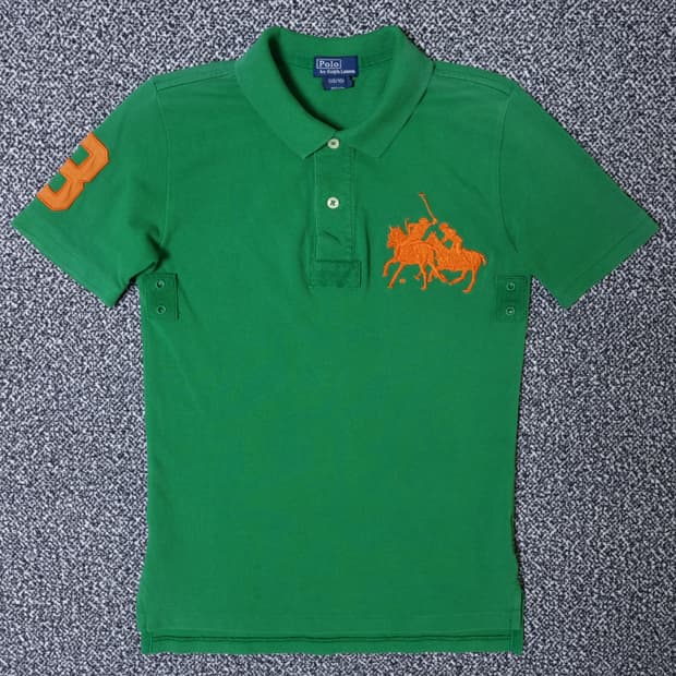 [무료배송][140]폴로 키즈 피케 반팔티 카라티