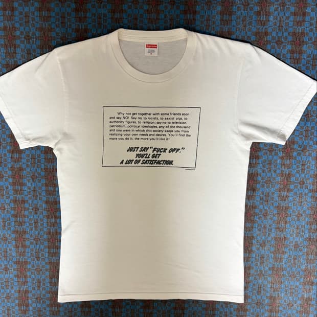 2016 Supreme tee