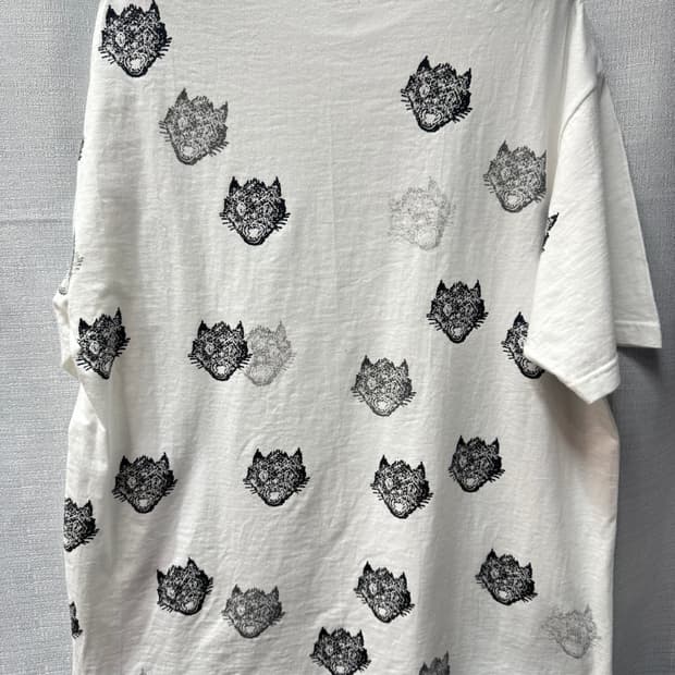 슈프림x다니엘 존스톤 20SS 빈티지한 반팔티 L(L)