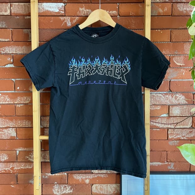 Thrasher katakana black S