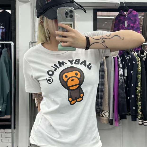 베이프 베이비 마일로 티셔츠