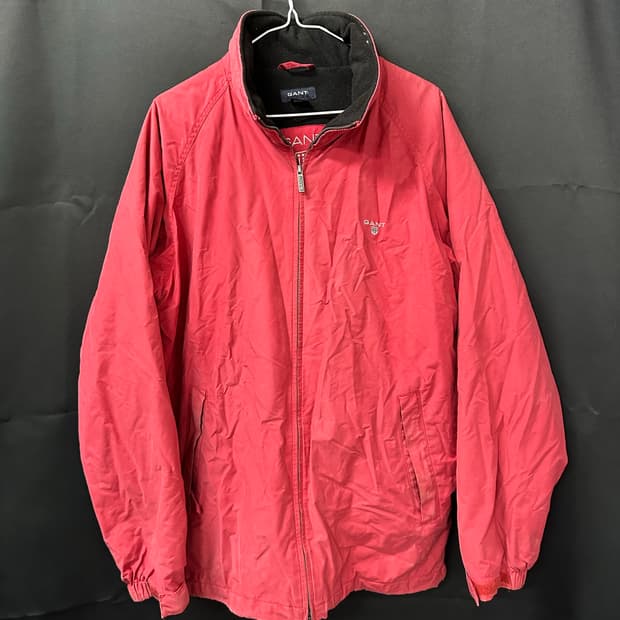 GANT 90s 빈티지 레드 바람막이 자켓