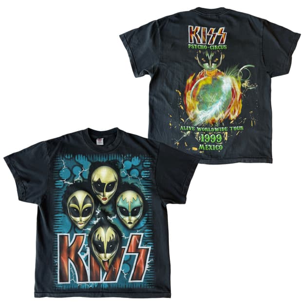 KISS – Psycho Circus 1999 Mexico 투어티셔츠