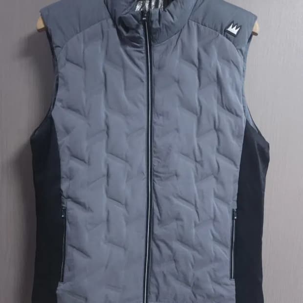 장미쉘바스퀴아 거위털 경량조끼, XL