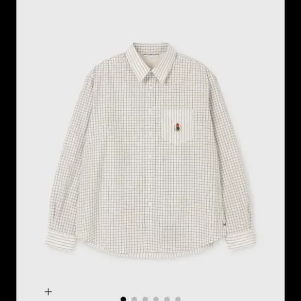 헤리티지플로스 체크 셔츠 m