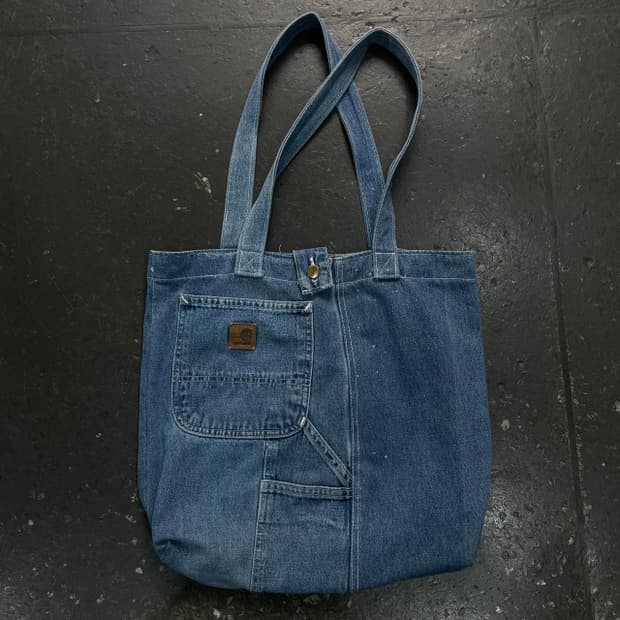 칼하트 리메이크 토트백