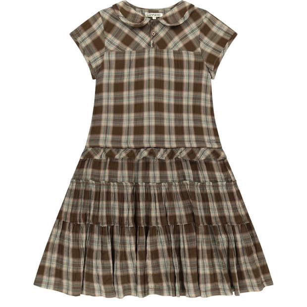 코이세이오 체크 원피스 