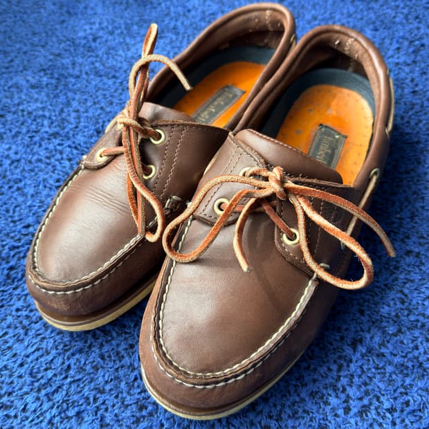 팀버랜드 보트슈즈 270 브라운