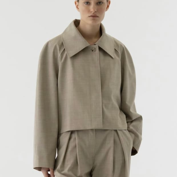 르17셉템버 2022 울 크롭 자켓 / 여성 자켓/ 여자 자켓 