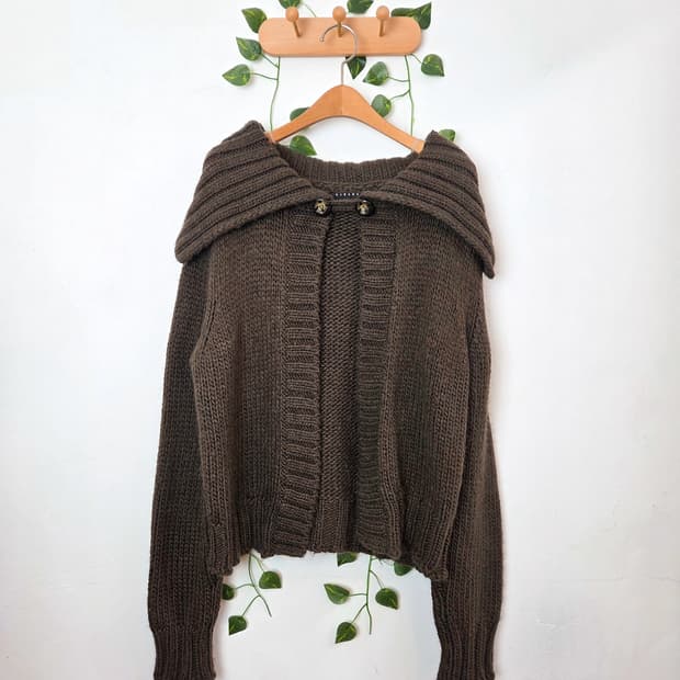 SISLEY 원버튼 가디건