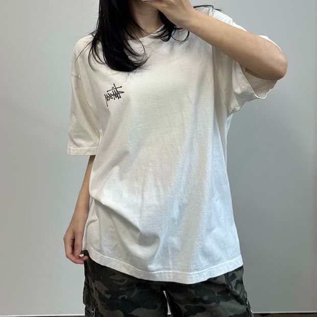 스투시 스탁로고 반팔 티셔츠