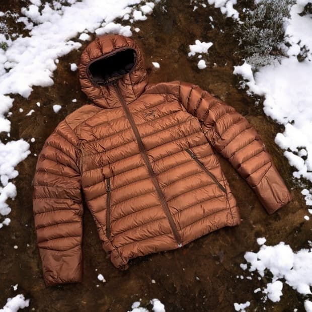 아크테릭스 세륨 후디 브라운 (M-L)