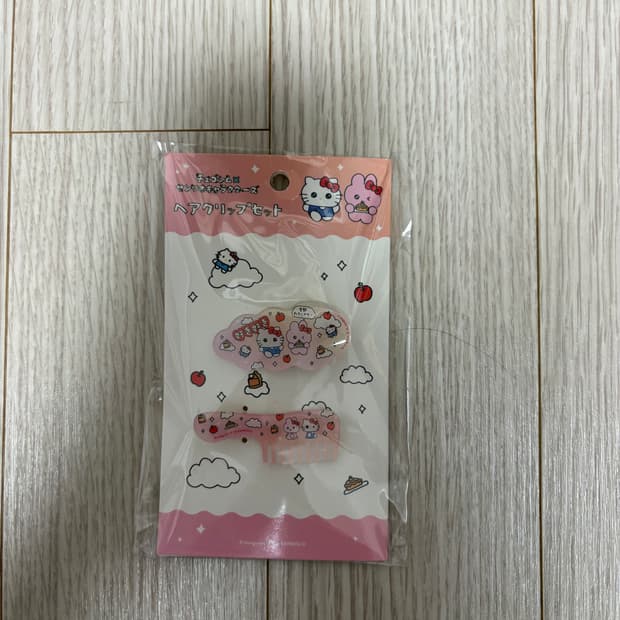 최고심 산리오 콜라보 헤어핀