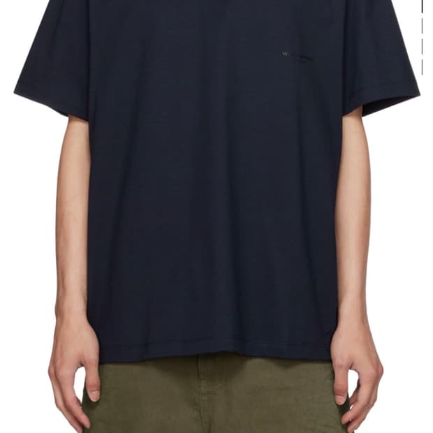 [48] 우영미 네이비 반팔