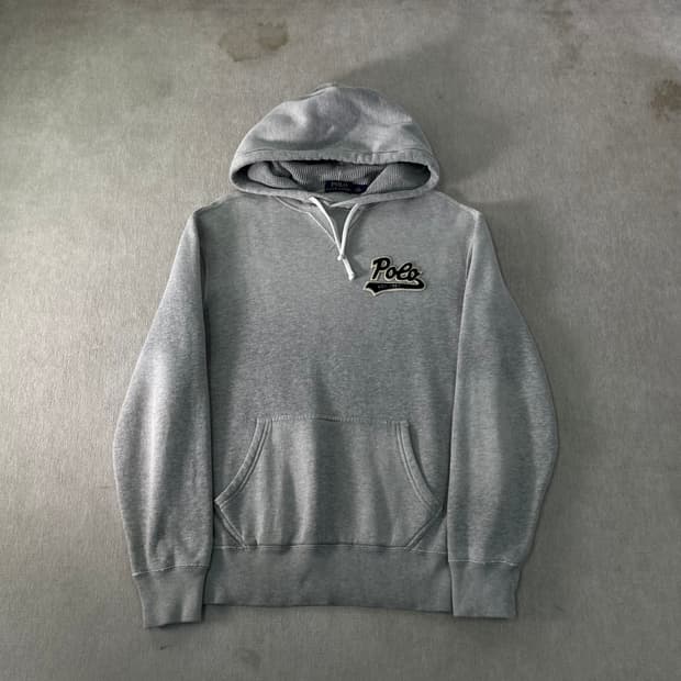 95 폴로랄프로렌 스펠아웃 자수 후드티