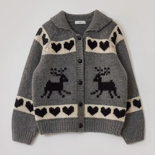 페세스 가디건, PECES LOVE WOOL Cardigan