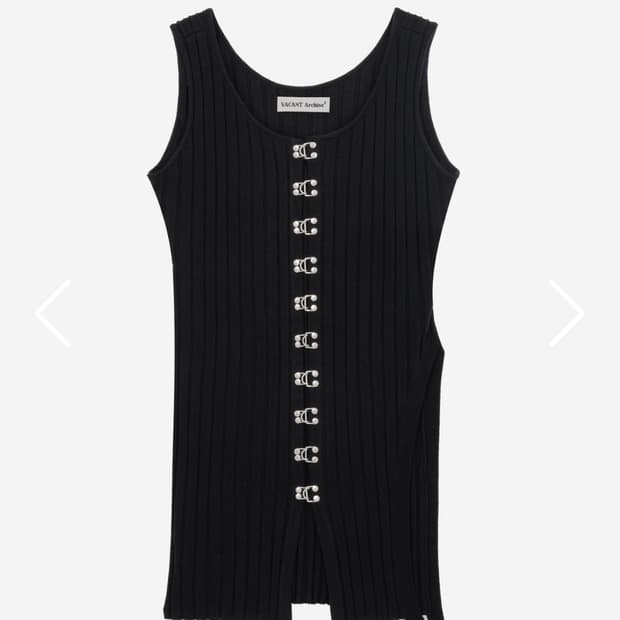 베이컨트아카이브 후트 원피스 블랙 S