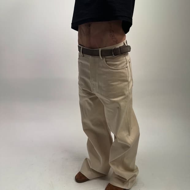 1990s Levis 616-02 Beige Jeans