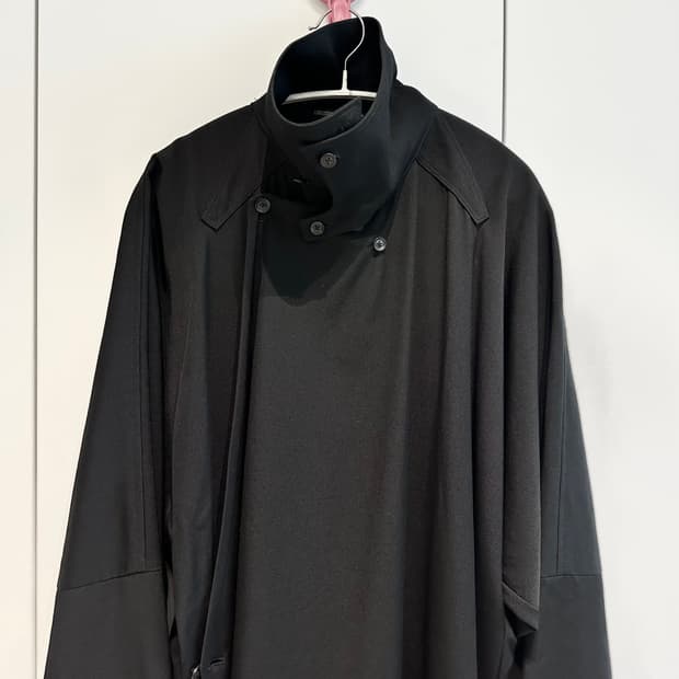 요지야마모토 19fw 랩맥시 코트