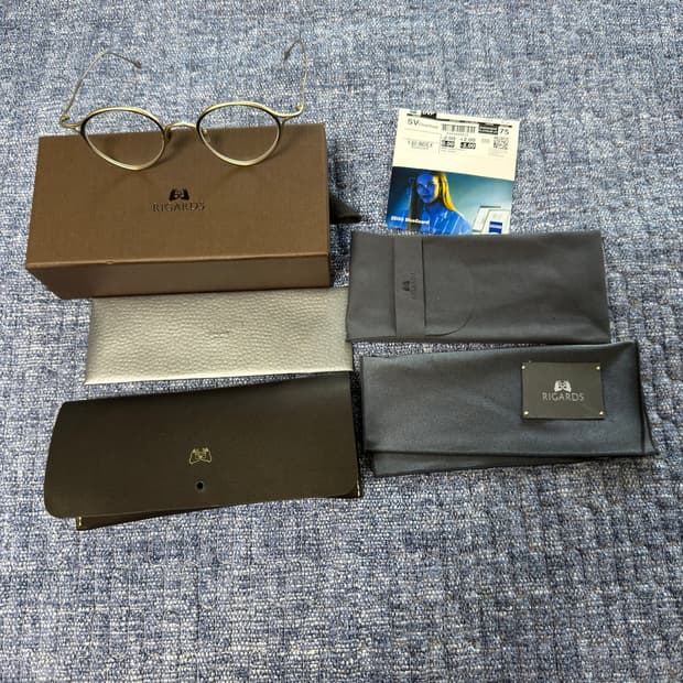 RIGARDS RG1093TI GOLD BLACK 리가즈 안경 46사이즈