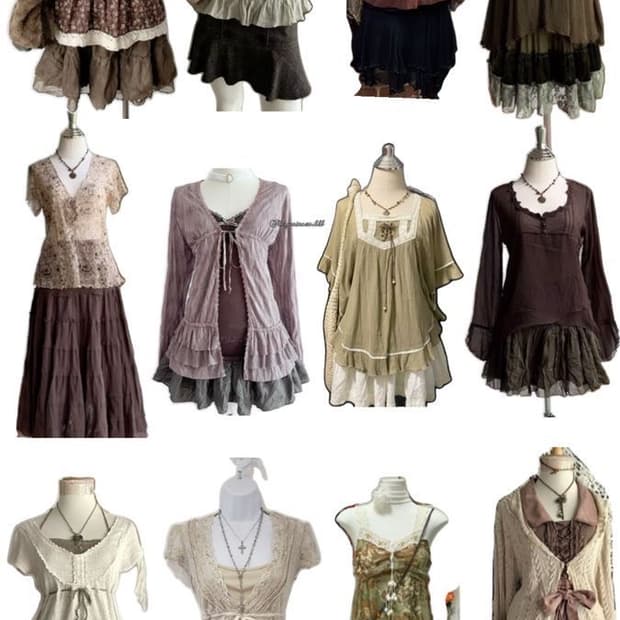 선착순 모리걸룩 랜덤박스 일녀 갸루 핀터 y2k