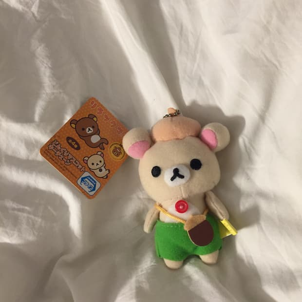 고전 코리락쿠마 도토리가방 키링