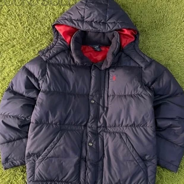 폴로 패딩 네이비