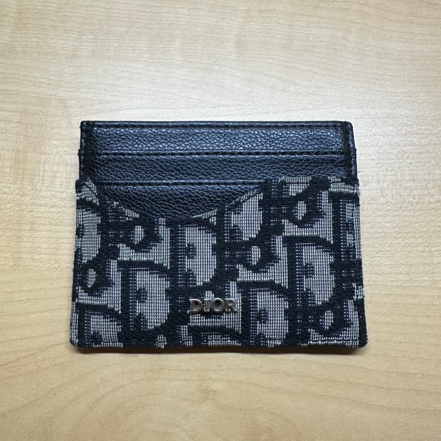 디올 오블리크 카드지갑