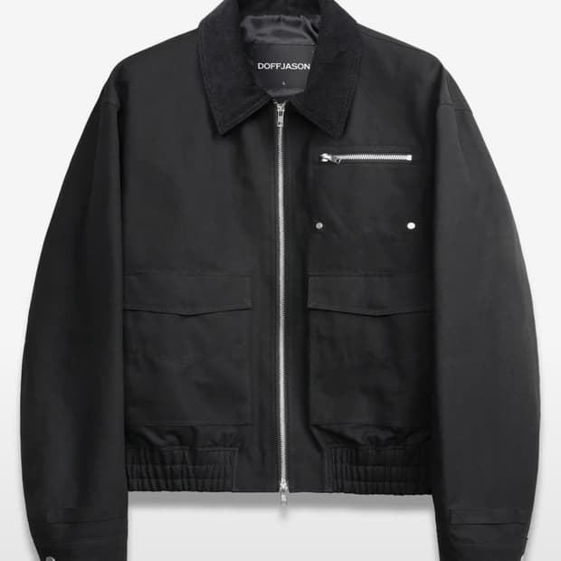 도프제이슨 로건 빈티지 워크 자켓 블랙