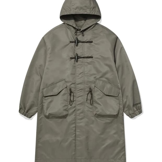 커버낫 더플 피시테일 파카 올리브