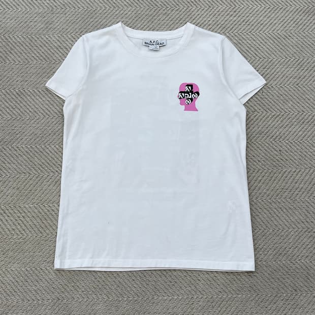 아페쎄 x 브레인데드 프린팅 반팔티 r3505