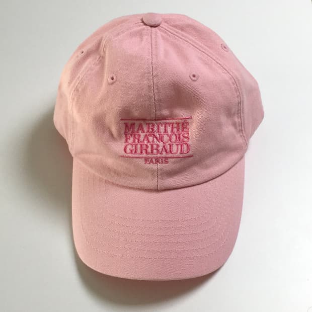 Marithe francois girbaud pink cap 