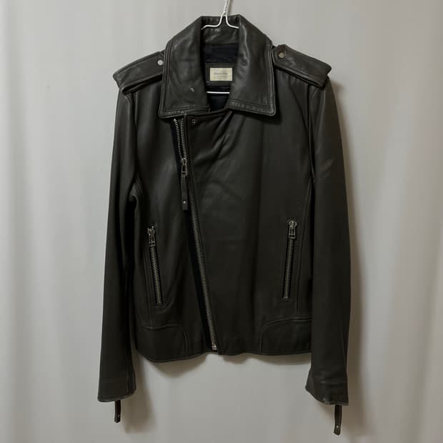 비욘드클로젯 더블 라이더 레더 가죽 자켓 S/90
