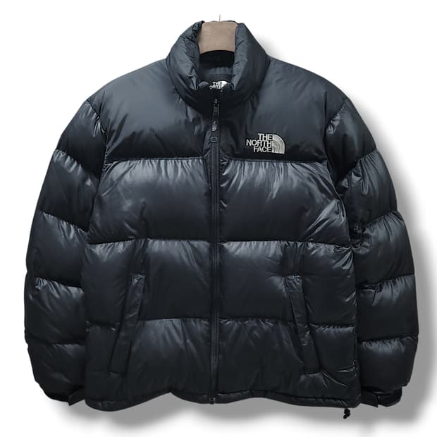 [95/M] 노스페이스 블랙 유광 눕시 700 구스다운 패딩