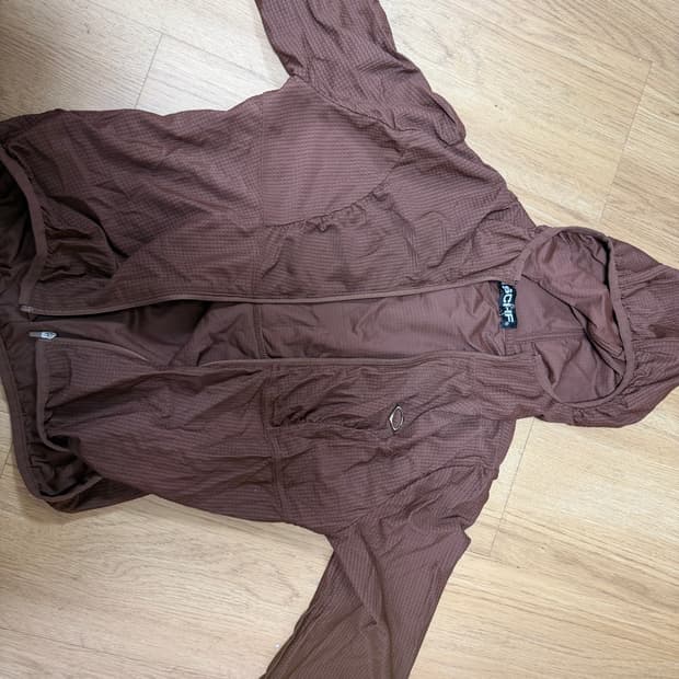 미스치프 와플 후드집업