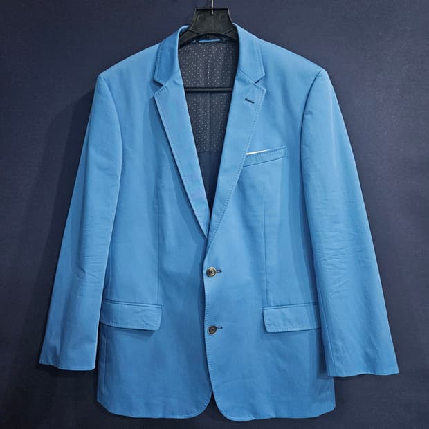 휴고보스 라이트블루 남성 105 정장자켓 