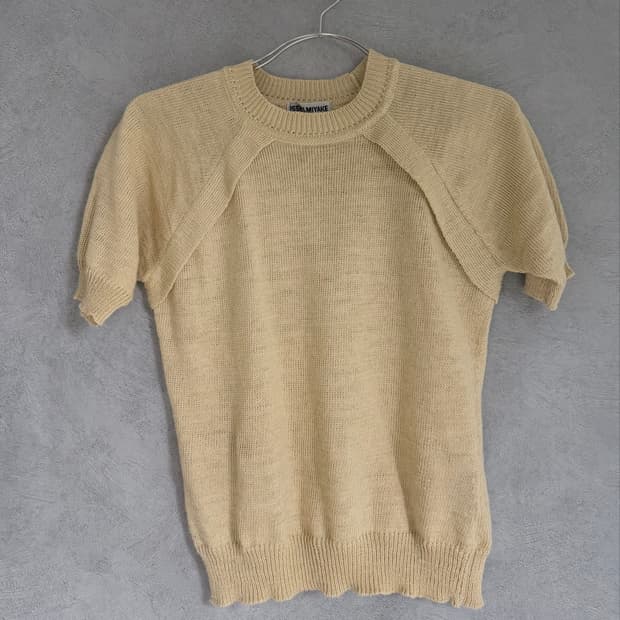 Issey miyake knit top t-shirt