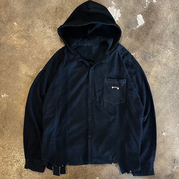  Needles X Breath 7 Cuts Wide Shirt W/Ho