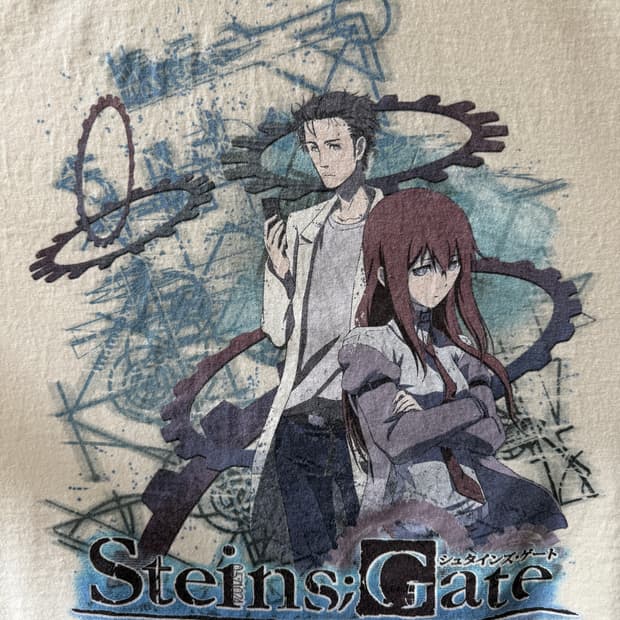 슈타인즈 게이트(Steins;Gate) 그래픽 티셔츠 3xl