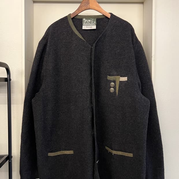 VINTAGE WESENJAK BOILED WOOL 빈티지보일드울자켓