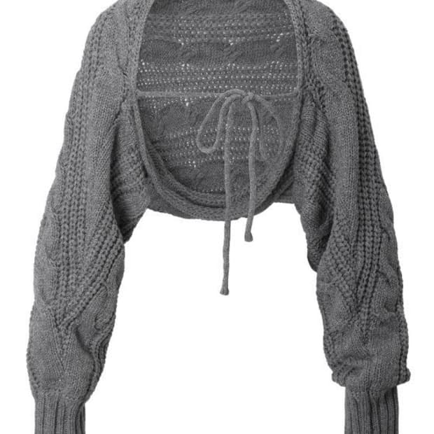 쓰리타임즈 쓰탐 버니 볼레로 그레이