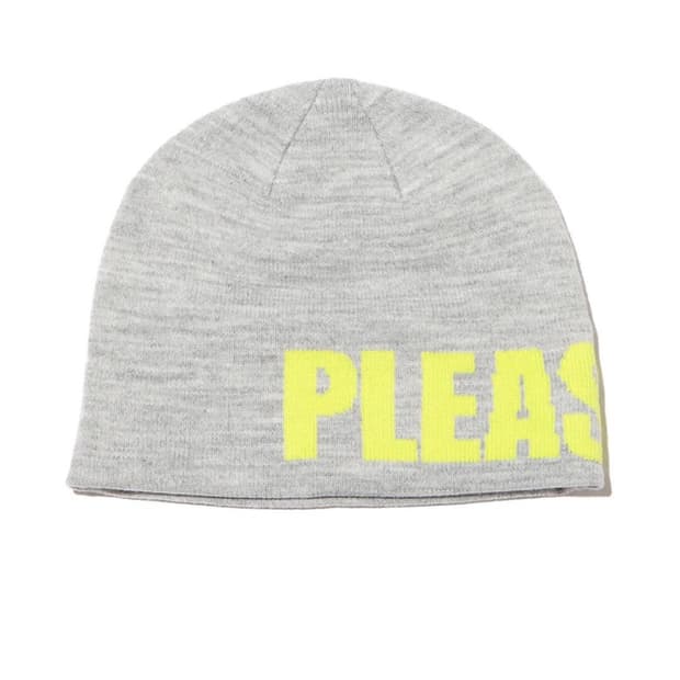 pleasures beanie grey