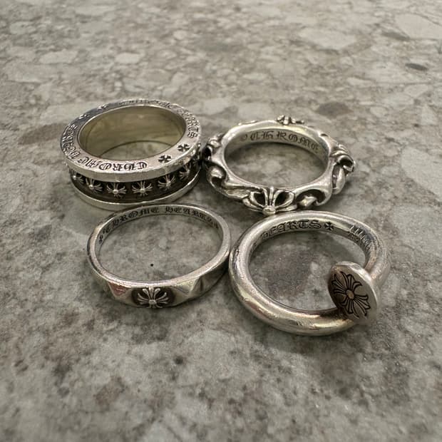 Chrome hearts ring 7호~14호 일괄판매