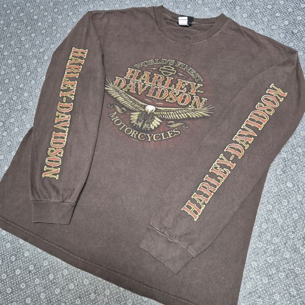 [XL]할리데이비슨 롱슬리브  -338