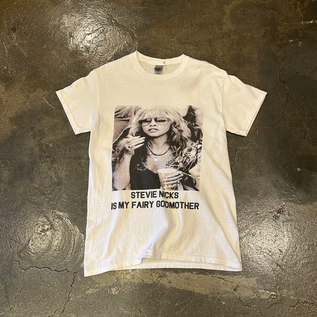 Gildan 길단 Stevie Nicks 프린팅 반팔티 S