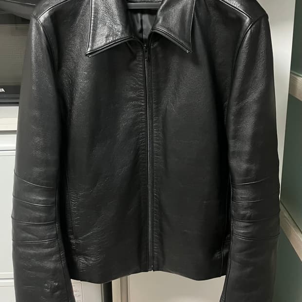 머듈 가죽자켓 블랙 2사이즈